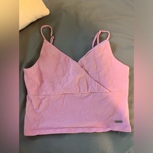 pink cross over hollister  top! 🩷